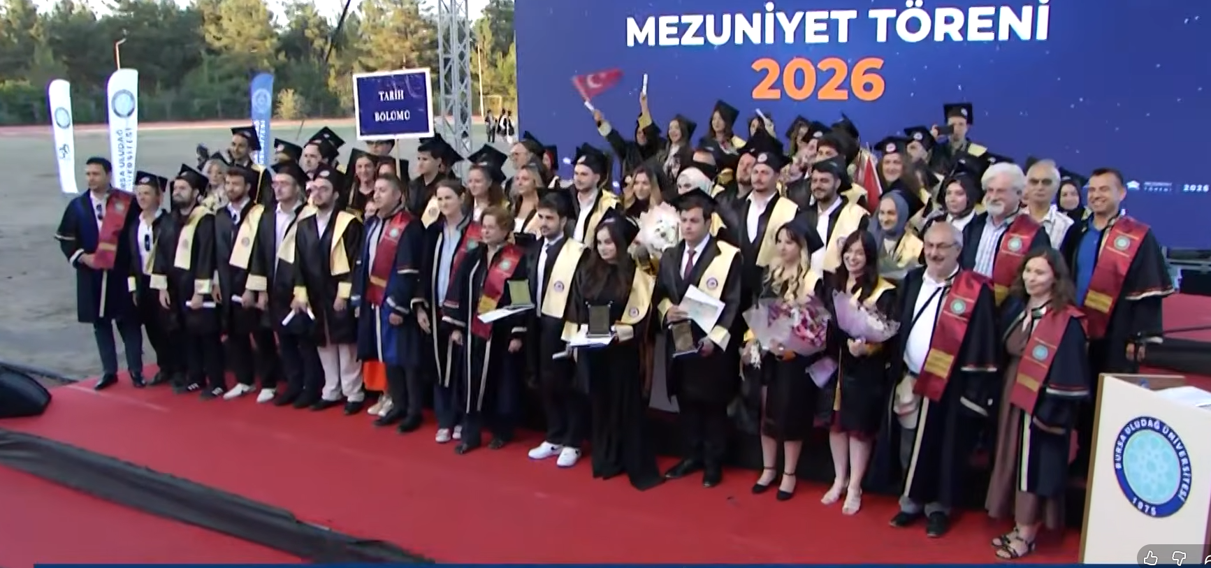 2026 Yılı Tarih Bölümü Mezunları